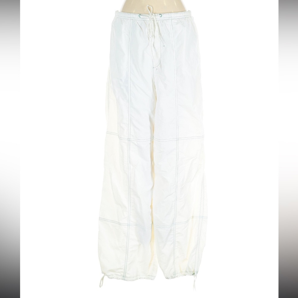 Zara White Track Pants